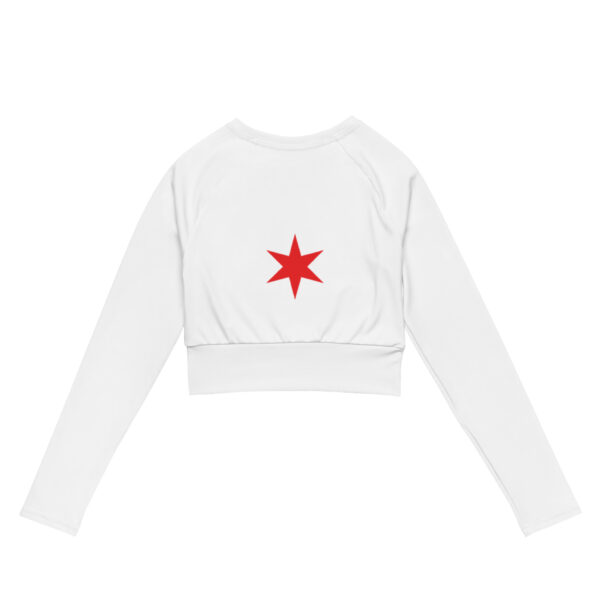 Recycled long-sleeve crop top - Image 3